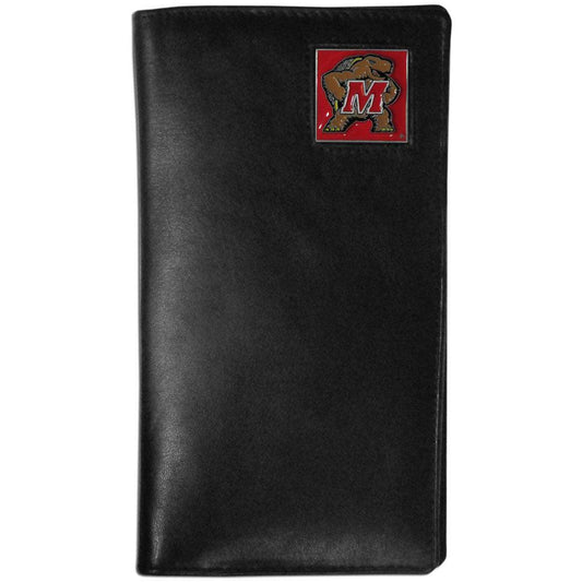 Maryland Terrapins Leather Tall Wallet - Flyclothing LLC