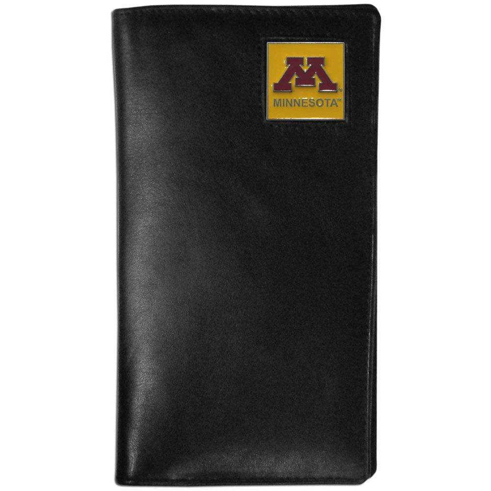 Minnesota Golden Gophers Leather Tall Wallet - Siskiyou Buckle - Flyclothing LLC