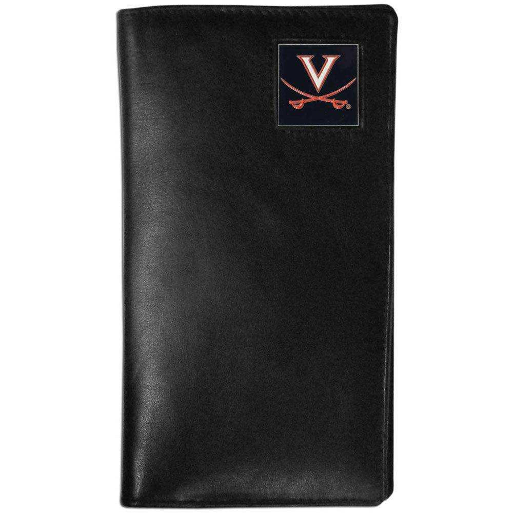 Virginia Cavaliers Leather Tall Wallet - Siskiyou Buckle - Flyclothing LLC