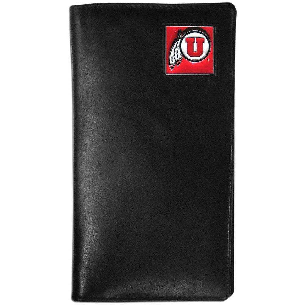Utah Utes Leather Tall Wallet - Siskiyou Buckle - Flyclothing LLC