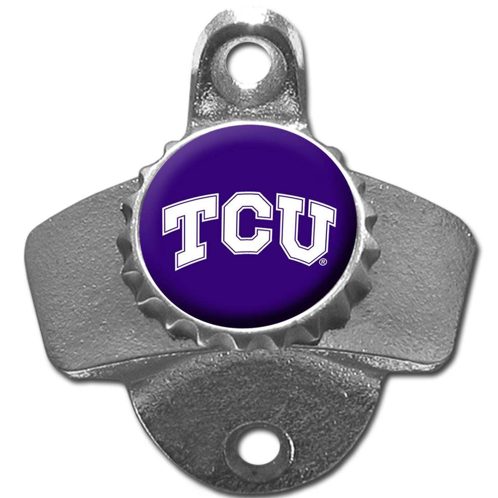 TCU Horned Frogs Wall Mounted Bottle Opener - Siskiyou Buckle - Flyclothing LLC