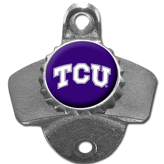 TCU Horned Frogs Wall Mounted Bottle Opener - Siskiyou Buckle - Flyclothing LLC