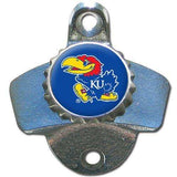Kansas Jayhawks Wall Mounted Bottle Opener - Siskiyou Buckle - Flyclothing LLC