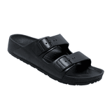 Men's Two Band Sandals Black - Tecs - Flyclothing LLC