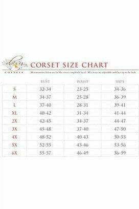 Daisy Corsets Top Drawer Premium Sequin Nurse Corset Dress Costume - Daisy Corsets - Flyclothing LLC