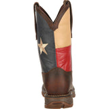 Rebel™ by Durango® Steel Toe Texas Flag Western Boot - Durango - Flyclothing LLC