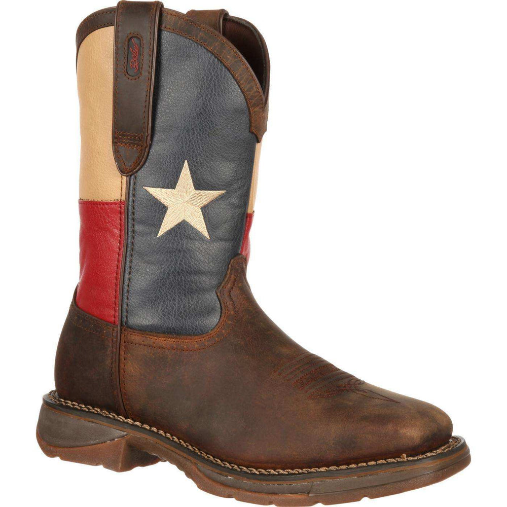 Rebel™ by Durango® Steel Toe Texas Flag Western Boot - Durango - Flyclothing LLC