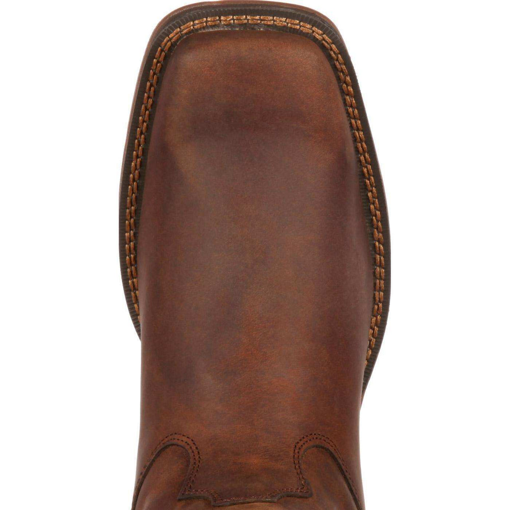 Rebel™ by Durango® Brown Pull-On Western Boot - Durango - Flyclothing LLC