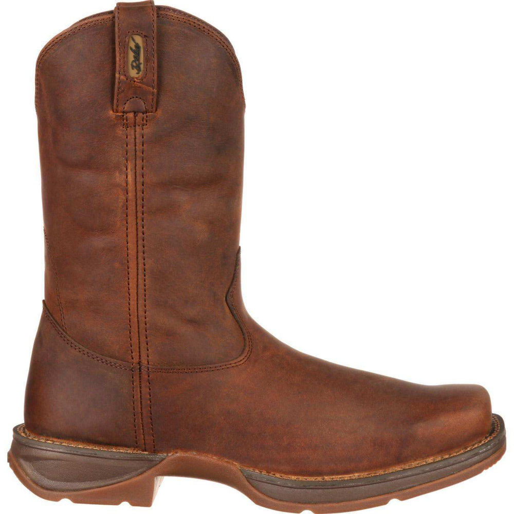 Rebel™ by Durango® Brown Pull-On Western Boot - Durango - Flyclothing LLC
