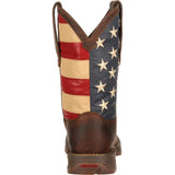 Rebel™ by Durango® Patriotic Pull-On Western Flag Boot - Durango - Flyclothing LLC