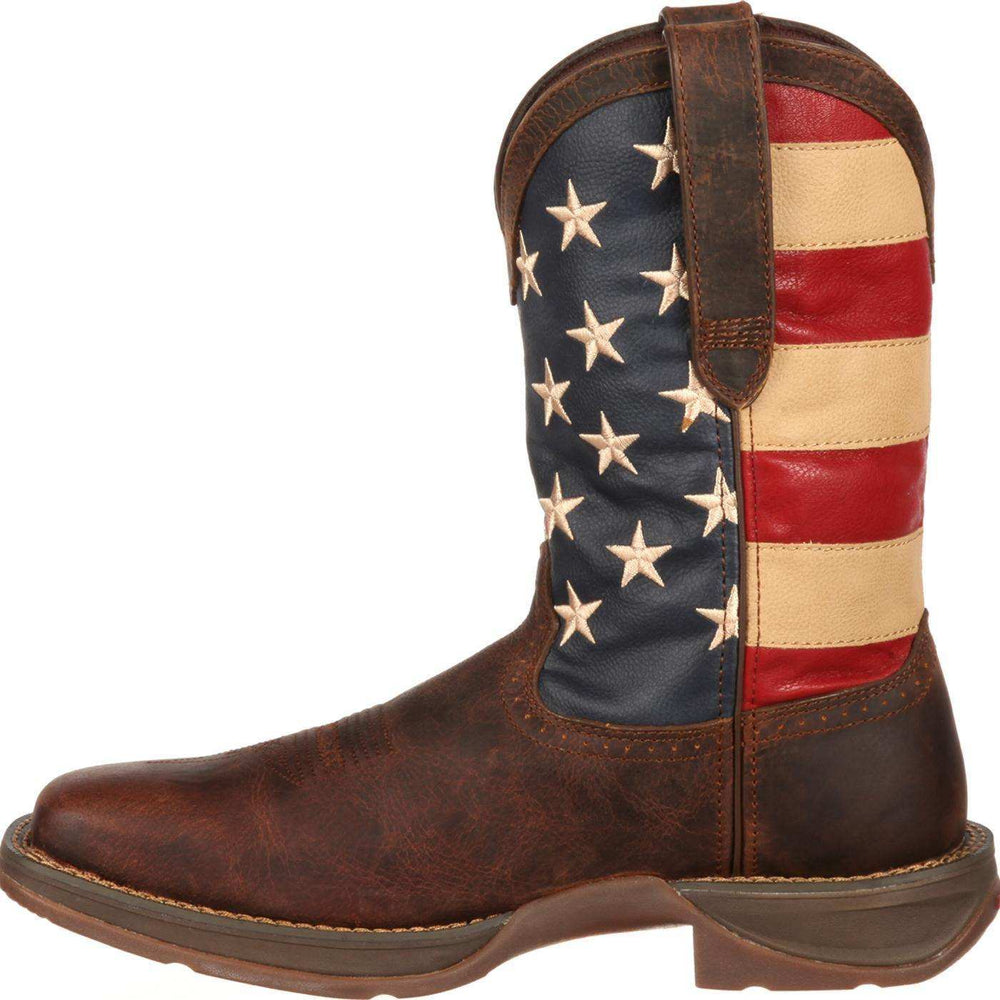 Rebel™ by Durango® Patriotic Pull-On Western Flag Boot - Durango - Flyclothing LLC