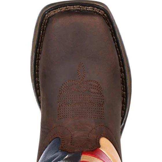 Lil' Rebel™ by Durango® Little Kids' Flag Western Boot - Durango - Flyclothing LLC