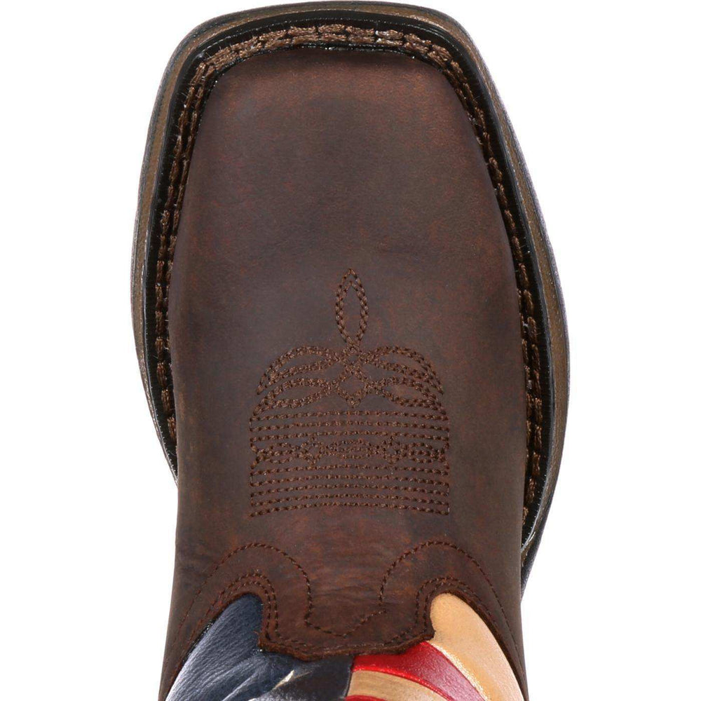 Lil' Rebel™ by Durango® Big Kids' Flag Western Boot - Durango - Flyclothing LLC