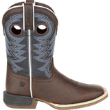 Durango® Lil' Rebel Pro™ Little Kid's Blue Western Boots - Durango - Flyclothing LLC