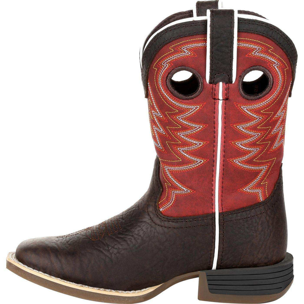 Durango® Lil' Rebel Pro™ Little Kid's Red Western Boot - Durango - Flyclothing LLC