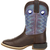 Durango Lil' Rebel Pro Big Kid's Amethyst Western Boot - Durango - Flyclothing LLC