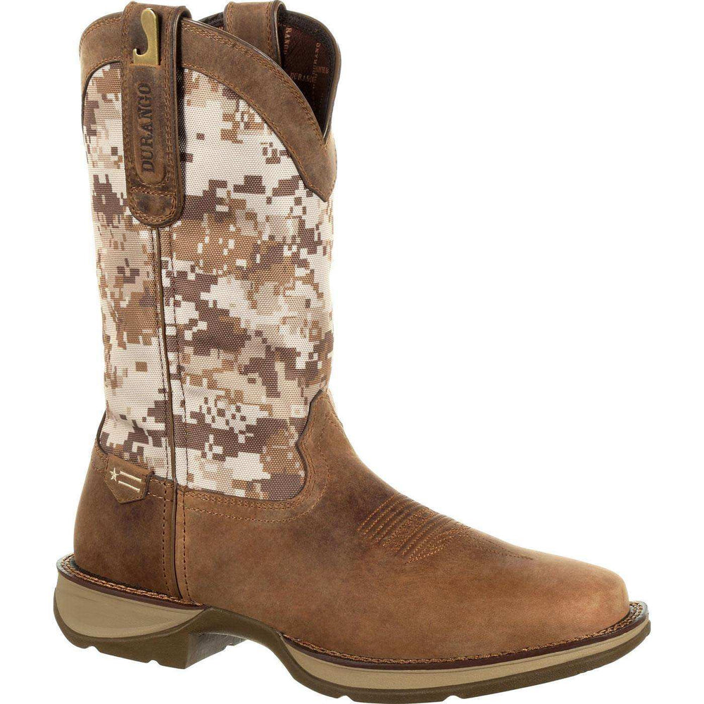 Rebel™ by Durango® Desert Camo Pull-on Western Boot - Durango - Flyclothing LLC