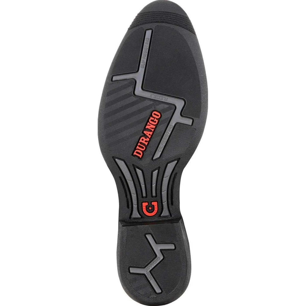 Durango® Rebel Frontier™ Black Western R-Toe Boot - Durango - Flyclothing LLC
