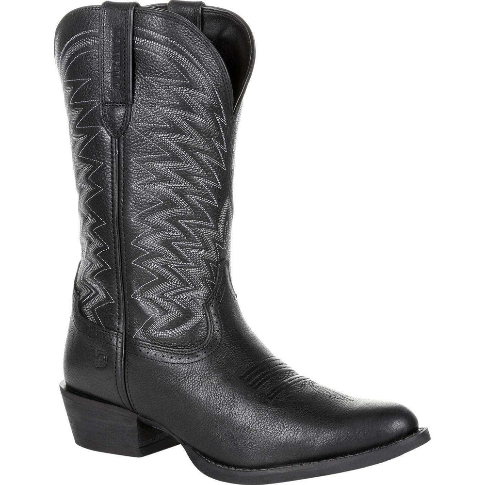 Durango® Rebel Frontier™ Black Western R-Toe Boot - Durango - Flyclothing LLC