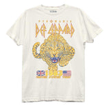 Def Leppard Tour 1983 Cat Short-Sleeve Unisex Crew - Def Leppard - Flyclothing LLC