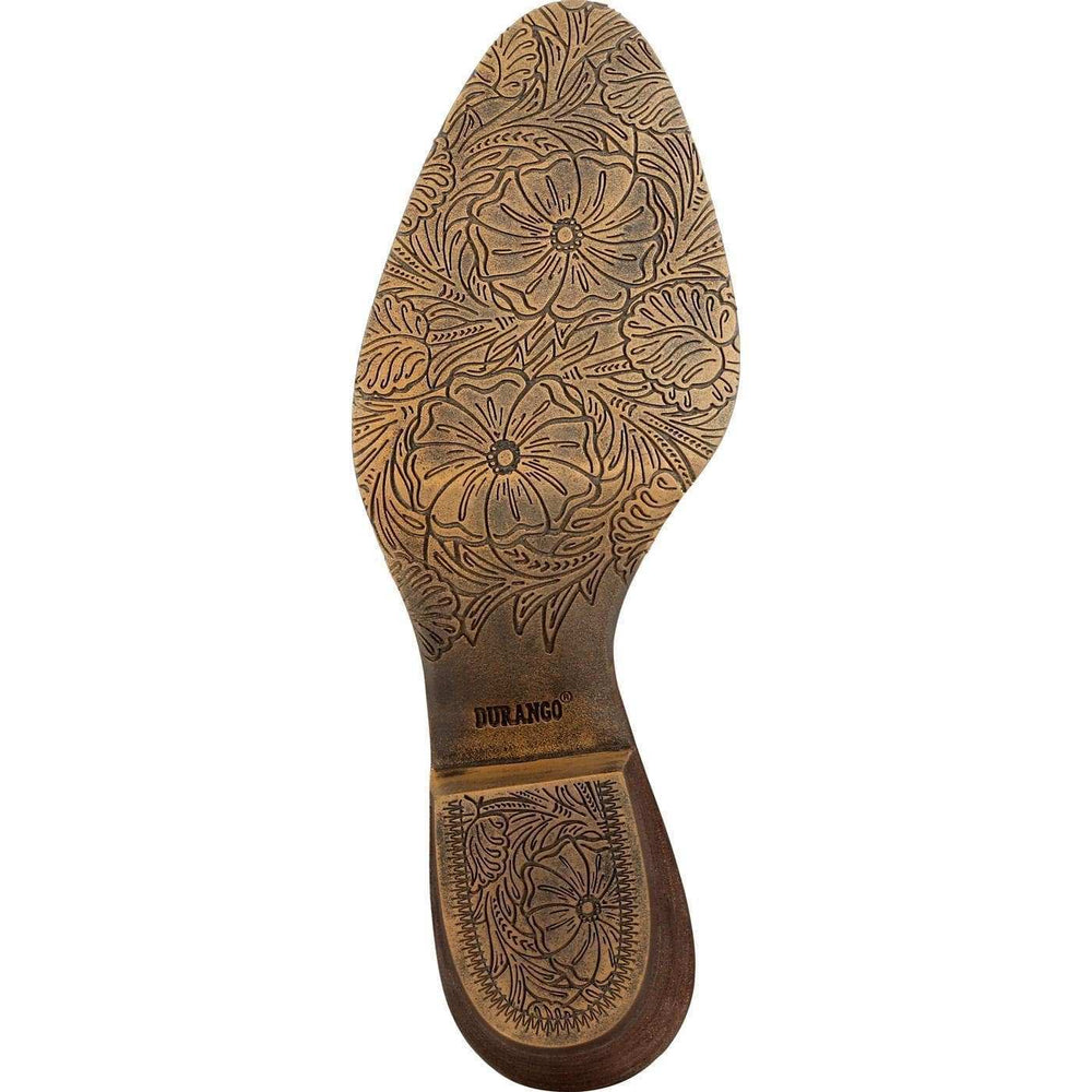 Crush™ by Durango® Women's Distressed Shortie Western Boot - Durango - Flyclothing LLC