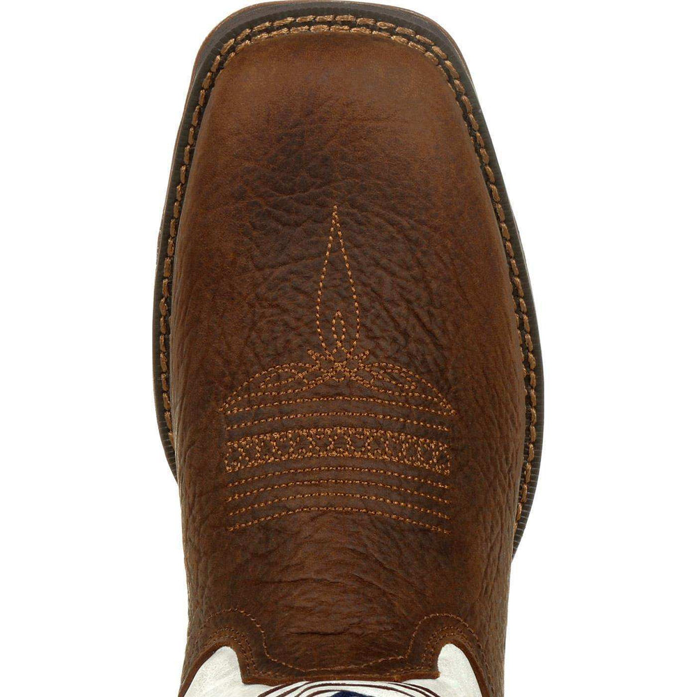 Lady Rebel™ by Durango® Women's Distressed Flag Embroidery Western Boot - Durango - Flyclothing LLC