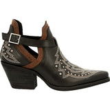 Crush™ by Durango® Women's Black Studded Western Fashion Bootie - Durango - Flyclothing LLC