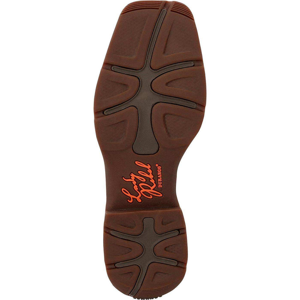 Lady Rebel™ by Durango® Women's Dusty Brown & Sky Blue Western Boot - Durango - Flyclothing LLC