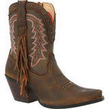 Crush™ by Durango® Women's Roasted Pecan Bootie Western Boot - Durango - Flyclothing LLC
