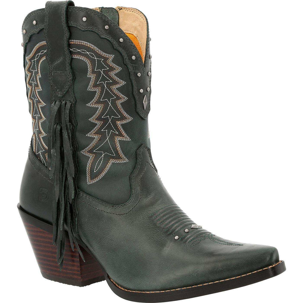 Crush™ by Durango® Women's Vintage Teal Bootie Western Boot - Durango - Flyclothing LLC