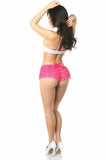 Daisy Corsets Fuchsia Ruffle Panty w/Bow - Daisy Corsets - Flyclothing LLC