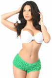 Daisy Corsets Green Ruffle Panty w/Bow - Daisy Corsets - Flyclothing LLC