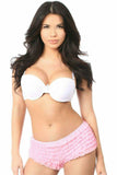 Daisy Corsets Baby Pink Ruffle Panty w/Bow - Daisy Corsets - Flyclothing LLC