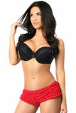 Daisy Corsets Red Ruffle Panty w/Bow - Daisy Corsets - Flyclothing LLC