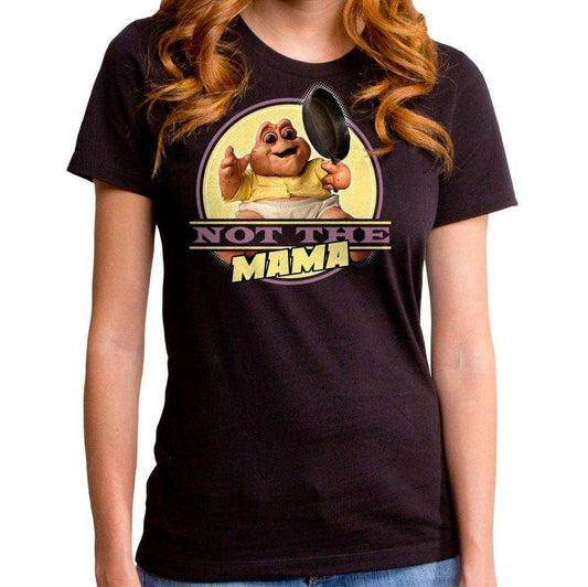 Dinosaurs not the mama with pan black girls tee - Dinosaurs - Flyclothing LLC