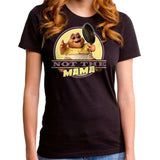 Dinosaurs not the mama with pan black girls tee - Dinosaurs - Flyclothing LLC