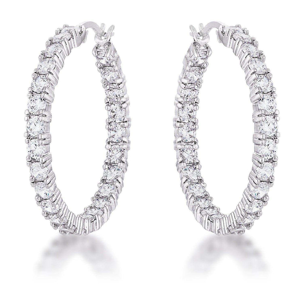 Eternity Hoop Earrings - JGI - Flyclothing LLC