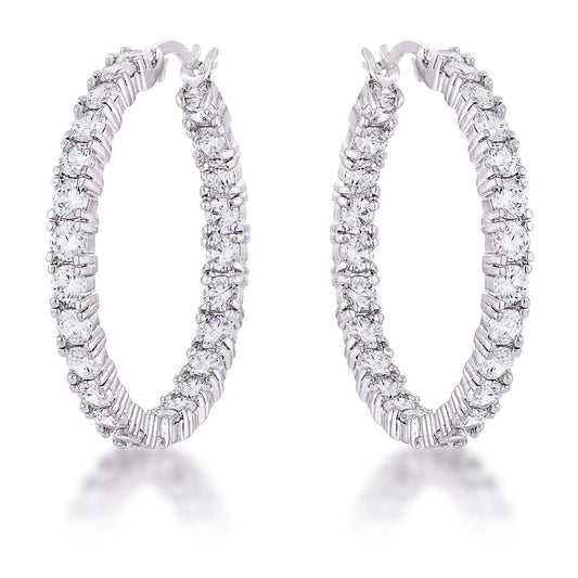 Eternity Hoop Earrings - JGI - Flyclothing LLC