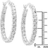 Eternity Hoop Earrings - JGI - Flyclothing LLC