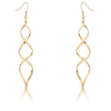 Golden Twist Earrings - JGI - Flyclothing LLC