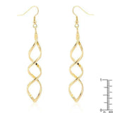 Golden Twist Earrings - JGI - Flyclothing LLC