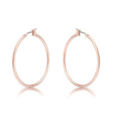 Elegant Rosegold Hoop Earrings - JGI - Flyclothing LLC