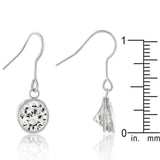 Bezel Solitaire Stud Earrings - JGI - Flyclothing LLC