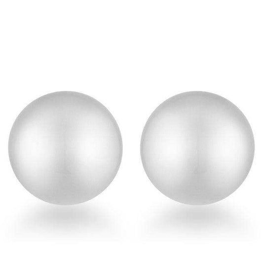 Julie Rhodium Sphere Stud Earrings - JGI - Flyclothing LLC