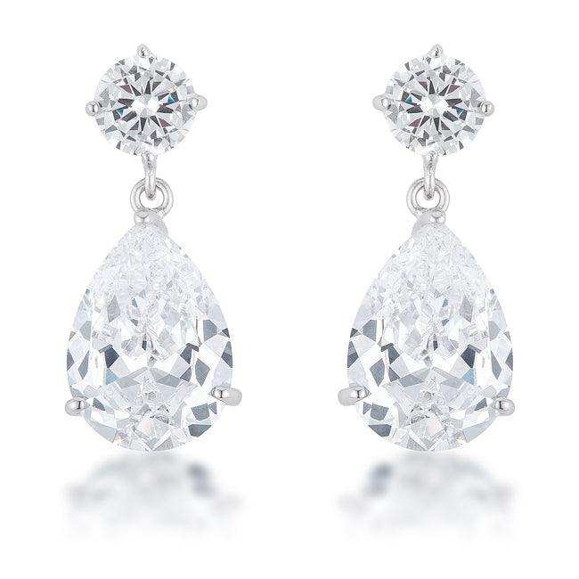 Shimmering CZ Earrings - JGI - Flyclothing LLC