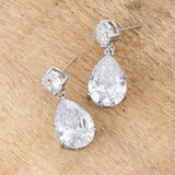 Shimmering CZ Earrings - JGI - Flyclothing LLC