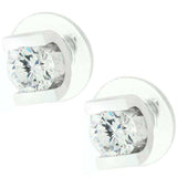 Brilliant Set Cubic Zirconia Earrings - JGI - Flyclothing LLC