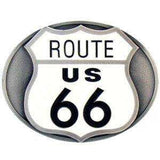 Route 66 Enameled Belt Buckle - Siskiyou Buckle - Flyclothing LLC