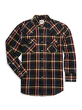 Ely Cattleman Men's Long Sleeve Brawny Flannel Western Snap Shirt - Ely Cattleman - Flyclothing LLC