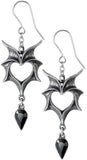 Alchemy Gothic Love Bats Earrings - Alchemy Gothic - Flyclothing LLC